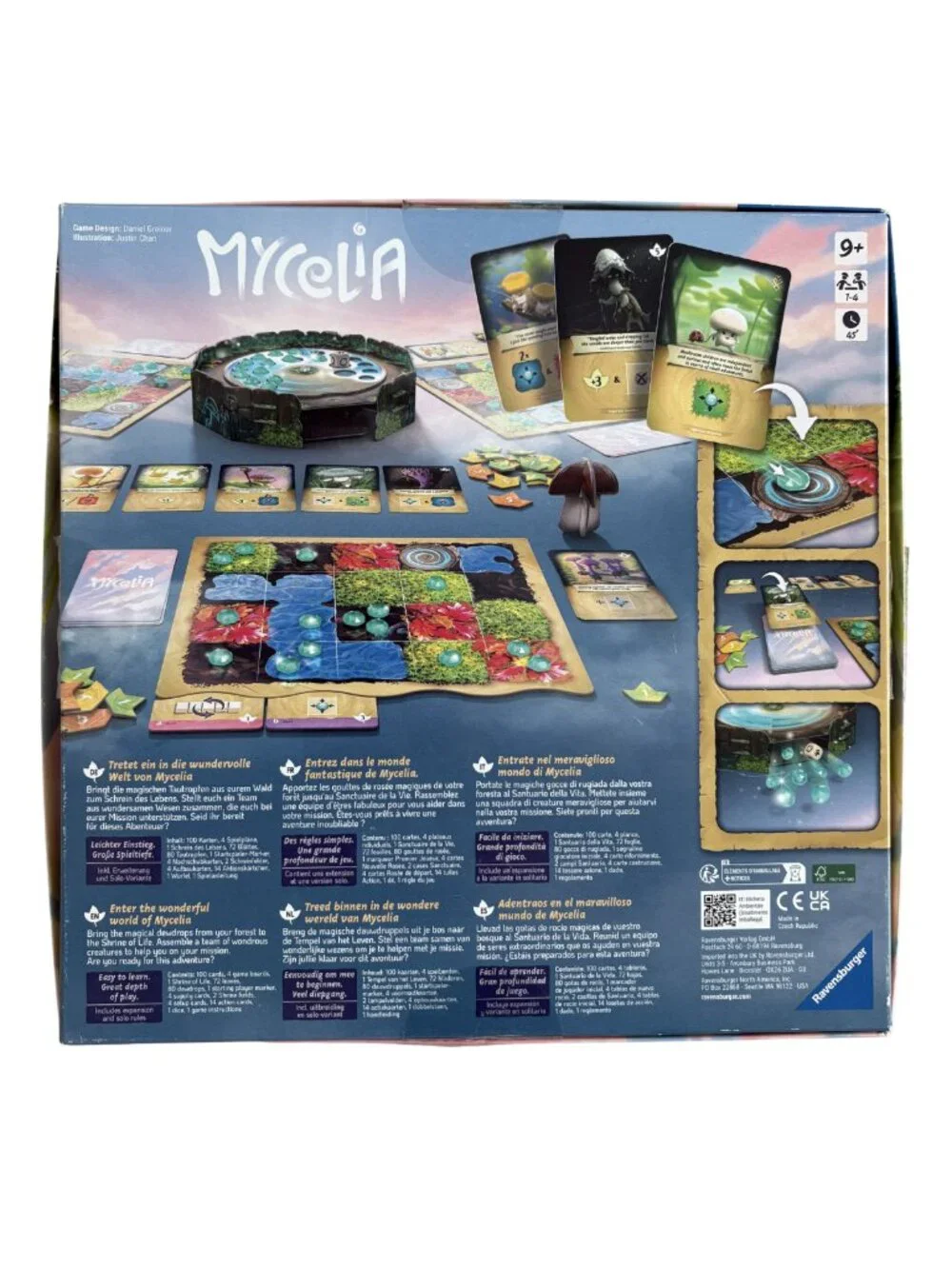 Mycelia Fantasy Strategy Board Game Ages 9+